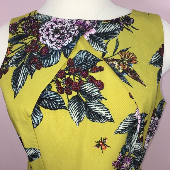 Ø  near new darling brand floral print dress - Picture 4 of 4